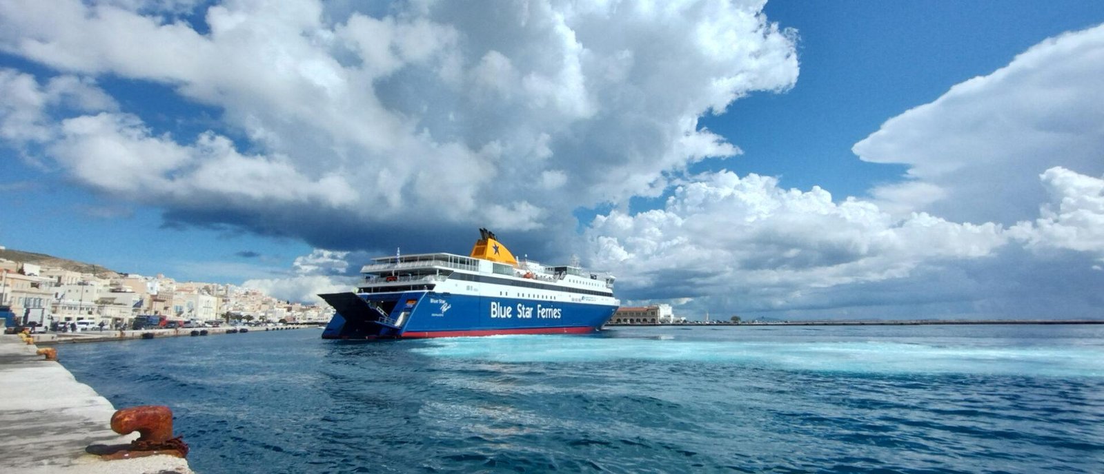 Arriving on Syros